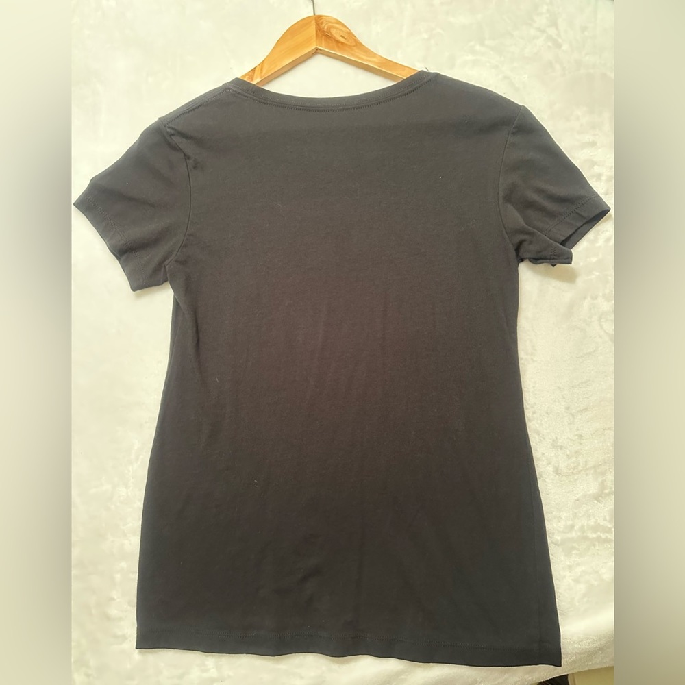 Top Golf Miami Women’s Large Black Tshirt. Rhinestone Detail. Beautiful Bling! View 6
